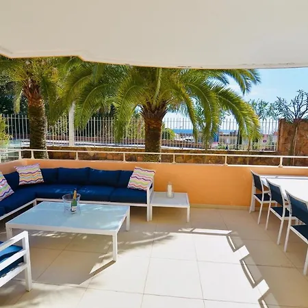 Chic & Modern 2 Bed In With Pool Access & Beach Proximity דירה Théoule-sur-Mer